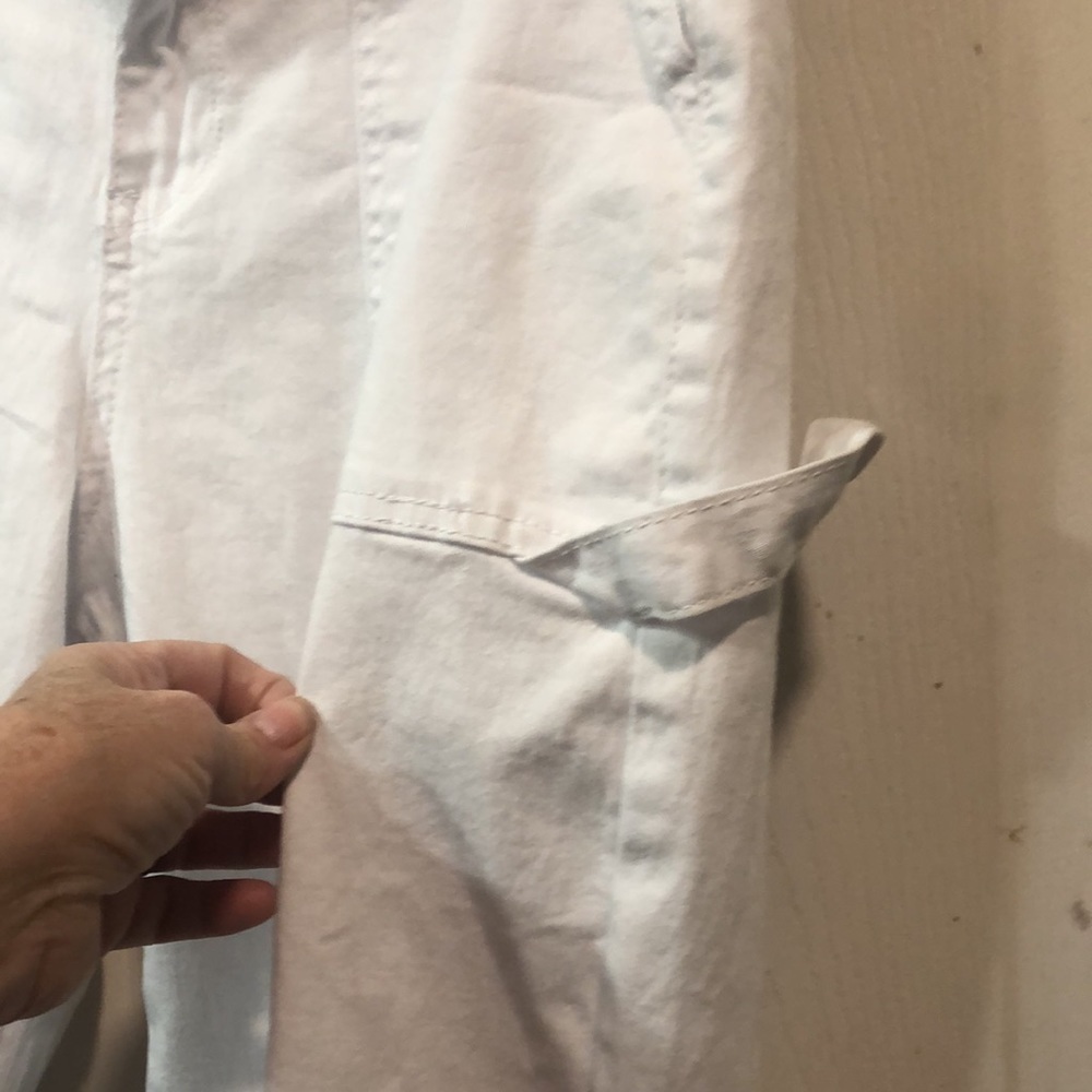 YMI White Cargo Joggers, size 13/31 - Picture 11 of 14
